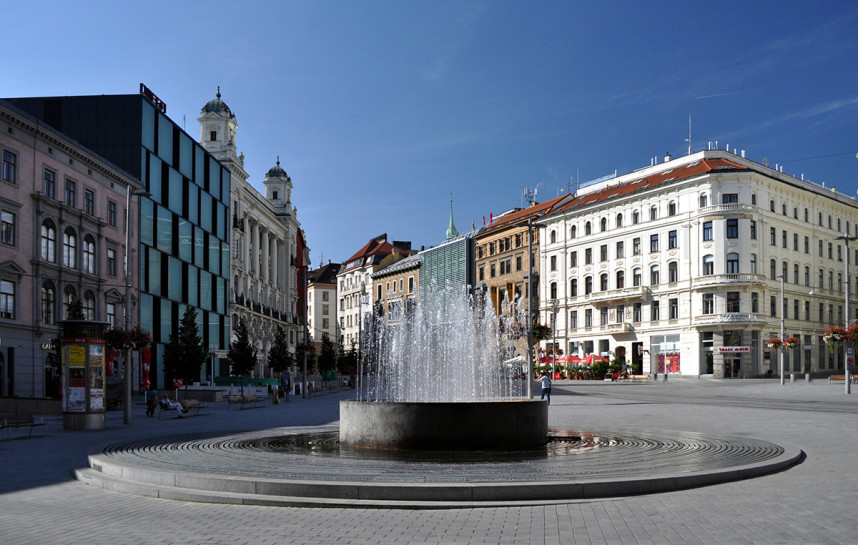 Fountain, Brno