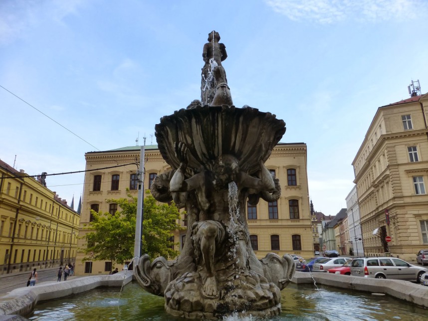 Triton Fountain, Olomouc
