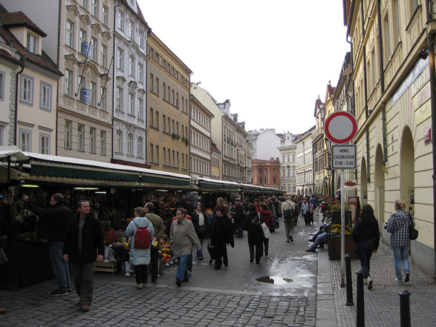 The Ovocny Market at Havelska Street