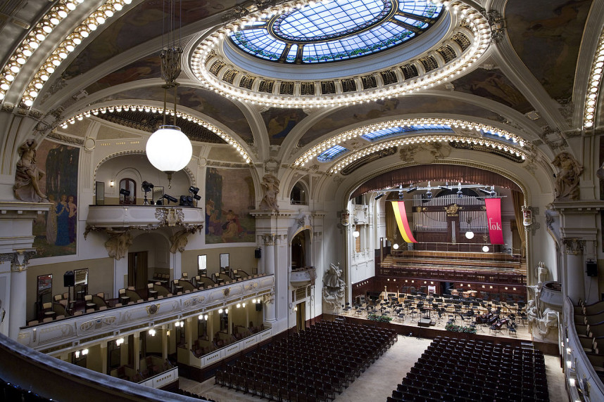 Inside Smetana Hall