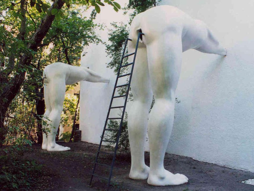 Sculpture in the garden art gallery