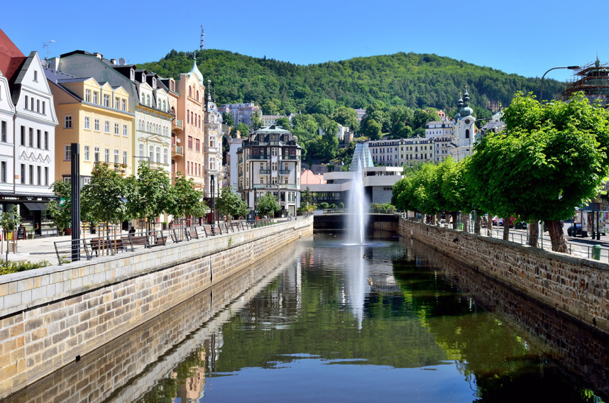 Fountain, Karlovy Vary