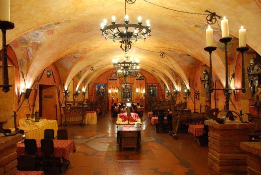 Banqueting hall in Prague