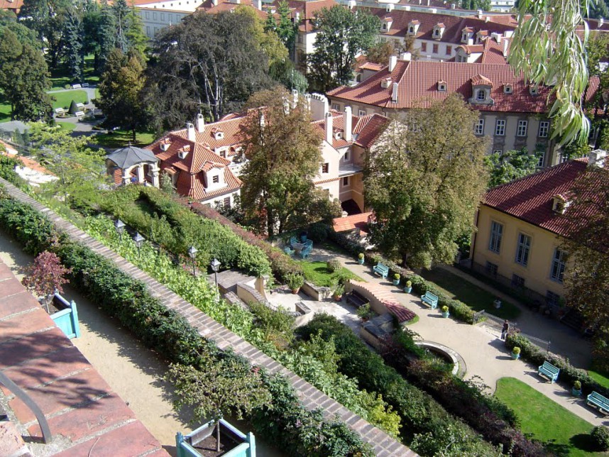 Palace Gardens in Prague